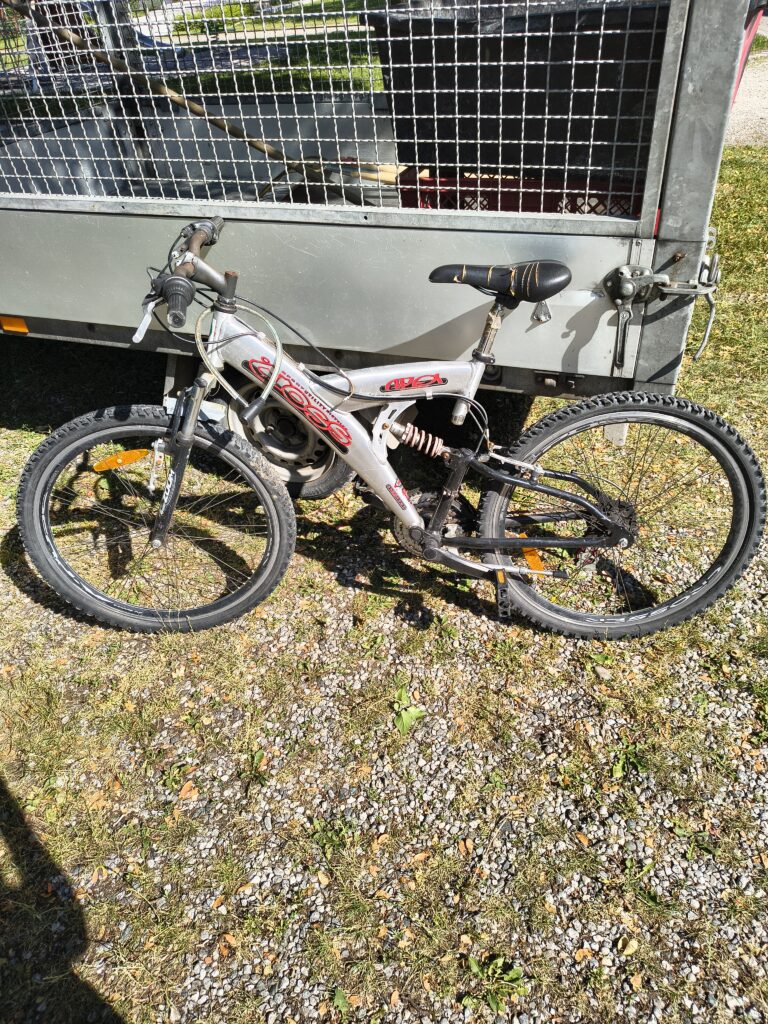 Es wurde ein Jugendmountainbike beim Bushaltehaus in Pischlach aufgefunden